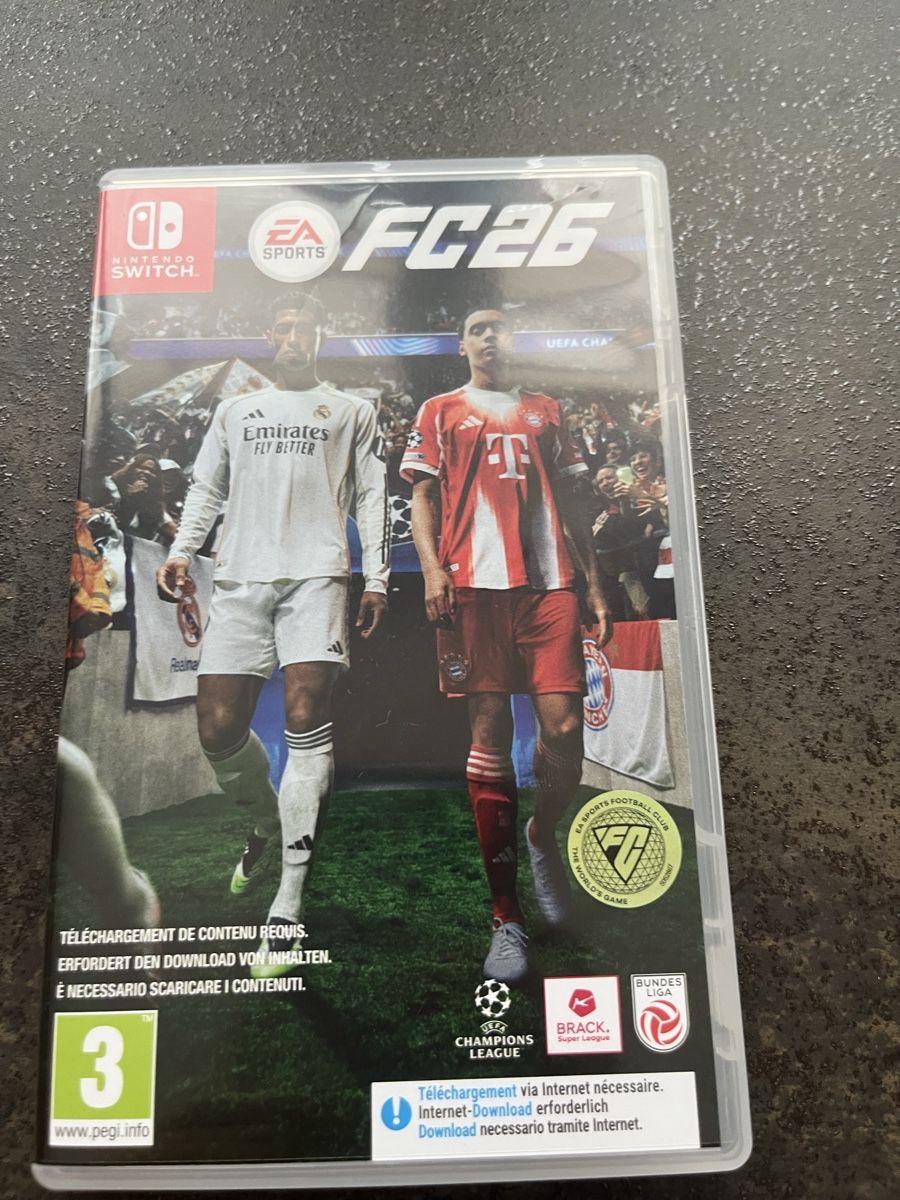 Nintendo Jeux: Switch FC26 Game PLUS Adapter zur Controllersteuerung – D'occasion à Lohn-Ammannsegg par Moon777 1