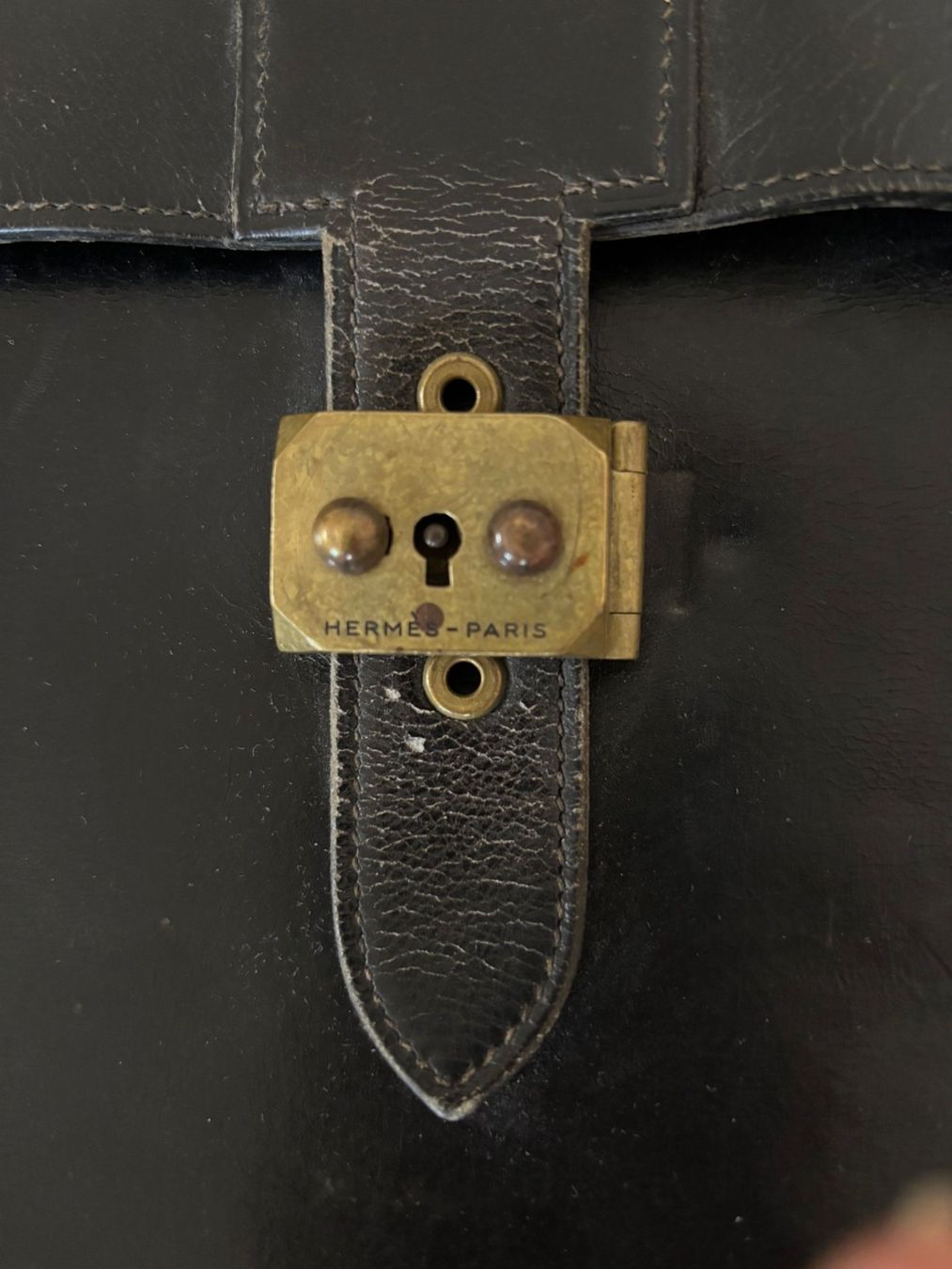 Hermès Valigie & Borse: HERMES vintage Aktentasche – Usato da Kemptthal venduto da Barrel_19 1