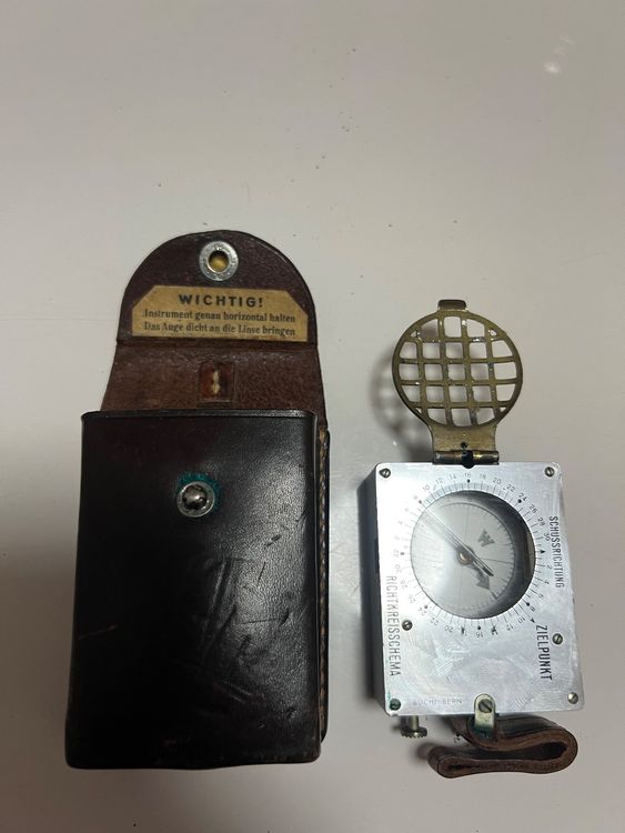 Sitometer Schweizer Artillerie Kompass (Gebraucht) in Monte Carasso für ...
