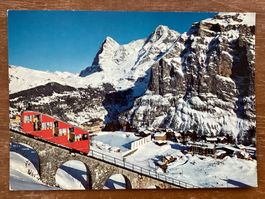 AK Mürren. Allmendhubelbahn