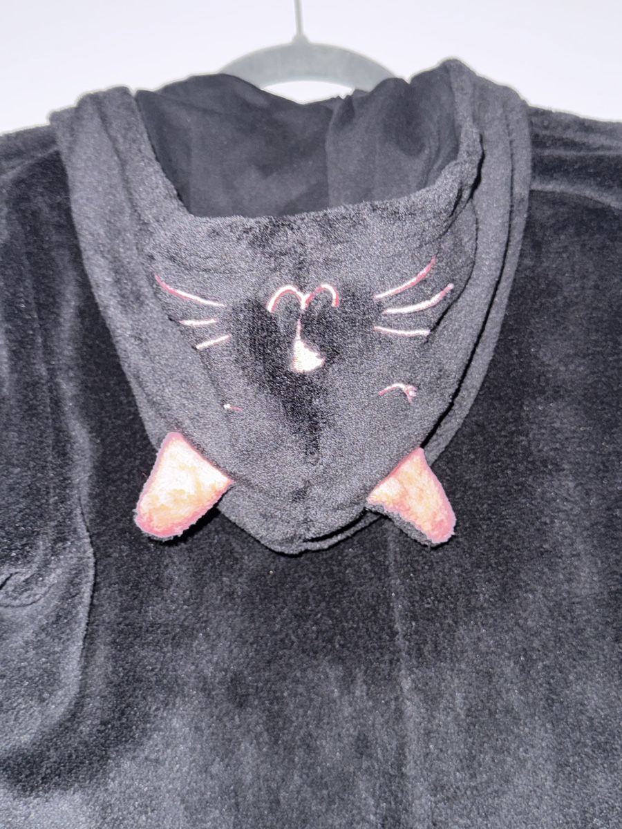 Negligees & Pigiami: Schwarz/Pink Katzen-Kuscheloverall – Nuovo (secondo la descrizione) da Schlieren venduto da kle_dis 5