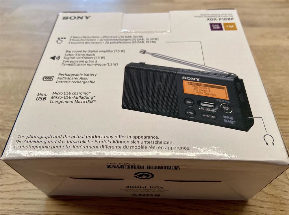DAB+ Radio SONY XDRP1DBP Kaufen auf Ricardo