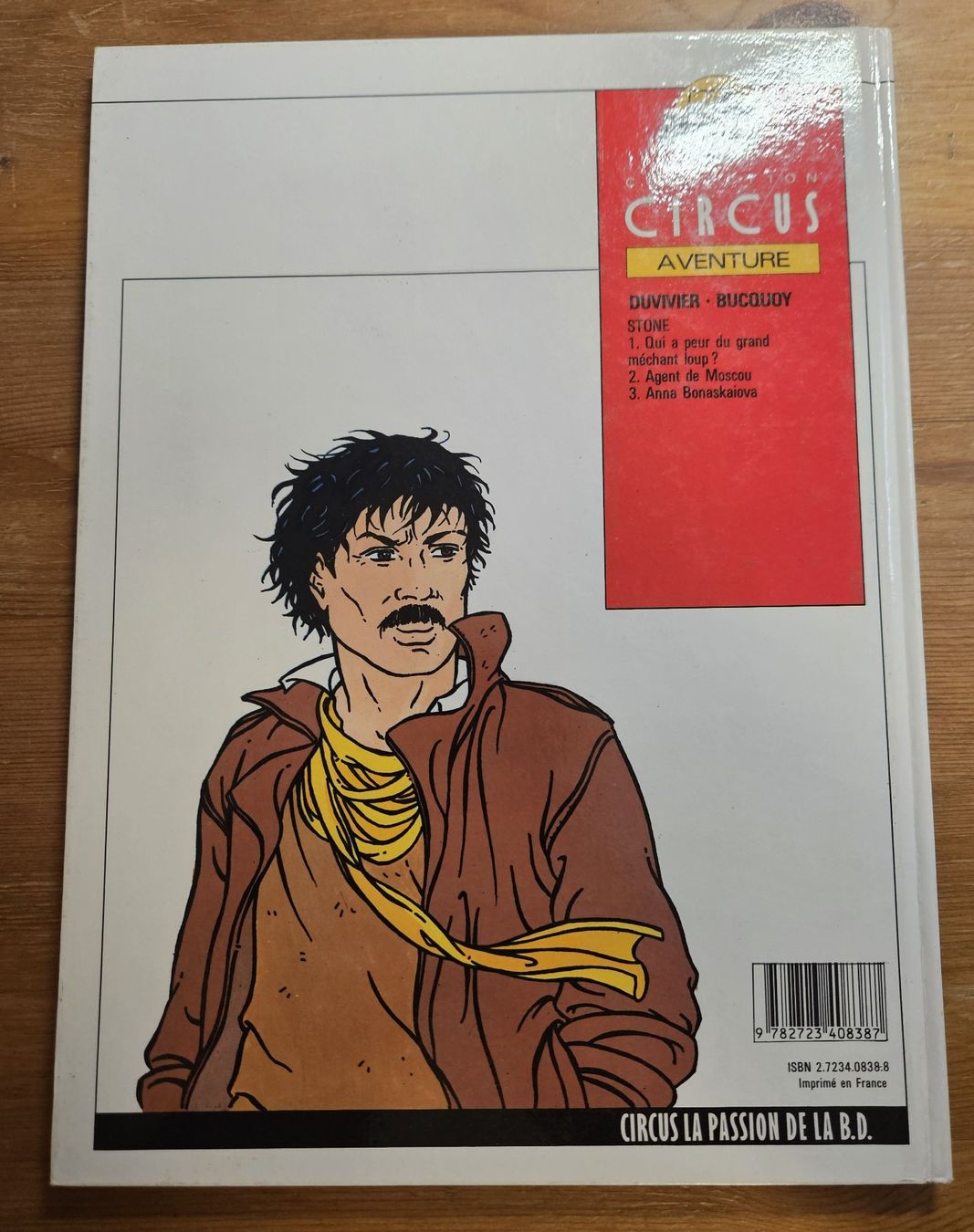 BD: Stone N 3 E.O. (T.B.E.) Anna – D'occasion à Prévonloup par bitume1975 2