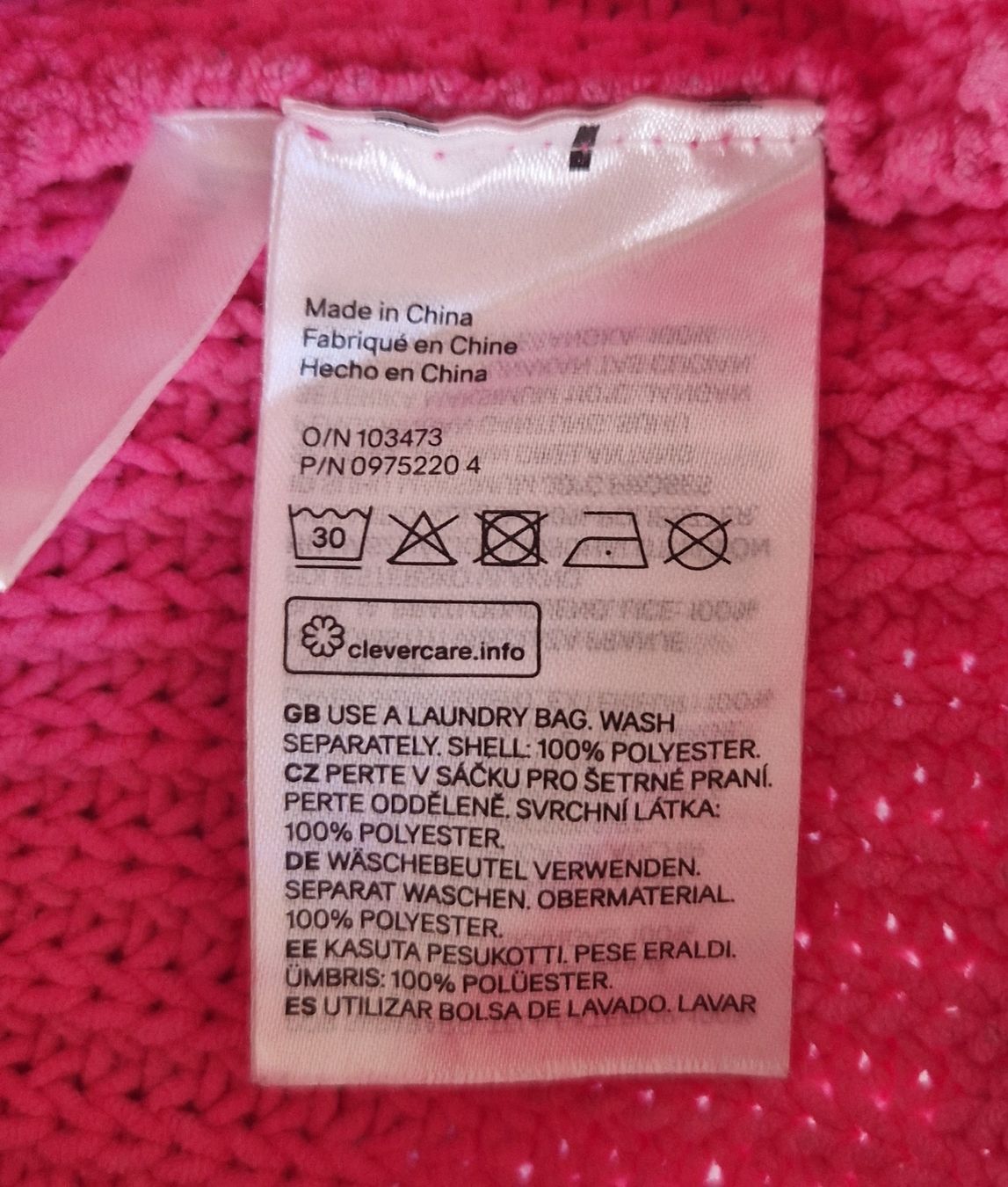 H&M Pullover & Sweatshirts: H&M Mädchen-Pullover Gr. 130 – Rosa, gepflegt – Gebraucht aus Muri b. Bern von rol_xtf8 2