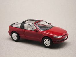 Toyota Sera 1990-1997 Coupé mit Flügeltüren RHD dunkelrot