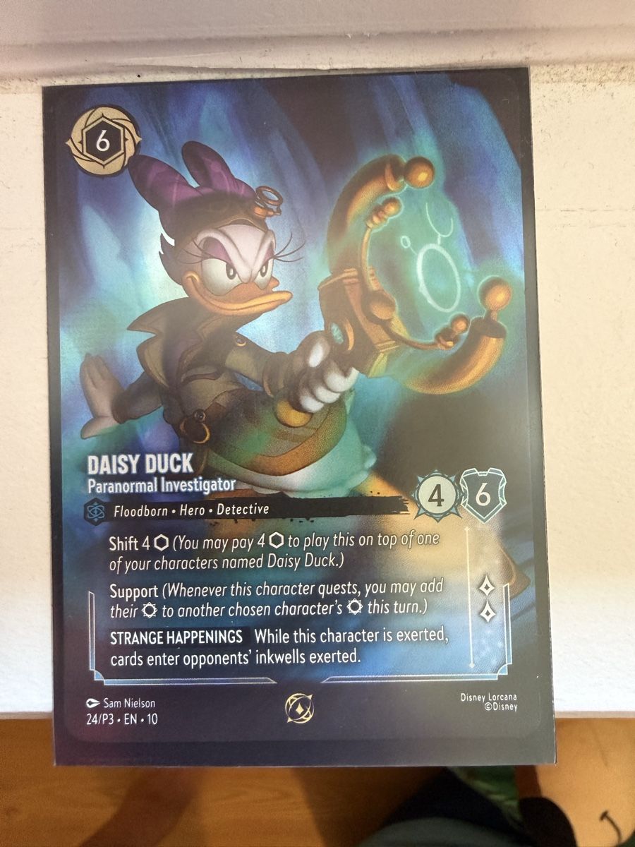 Disney Cartes à collectionner: Disney Lorcana Daisy Duck – Neuf (Voir description) à Aesch ZH par Stillivanilli