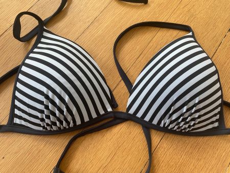 Bikini KIWI, schwarz-grau - NEU (Grösse 3/ 2)