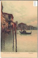 Venezia - Canal Grande, Palazzo Rezzonico - Litho