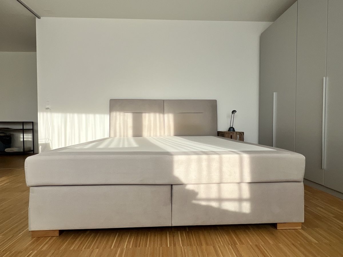 Letti: Boxspringbett beige 180x200 cm (H2 & H3) – Usato da Brugg AG venduto da fab_tp2h 3