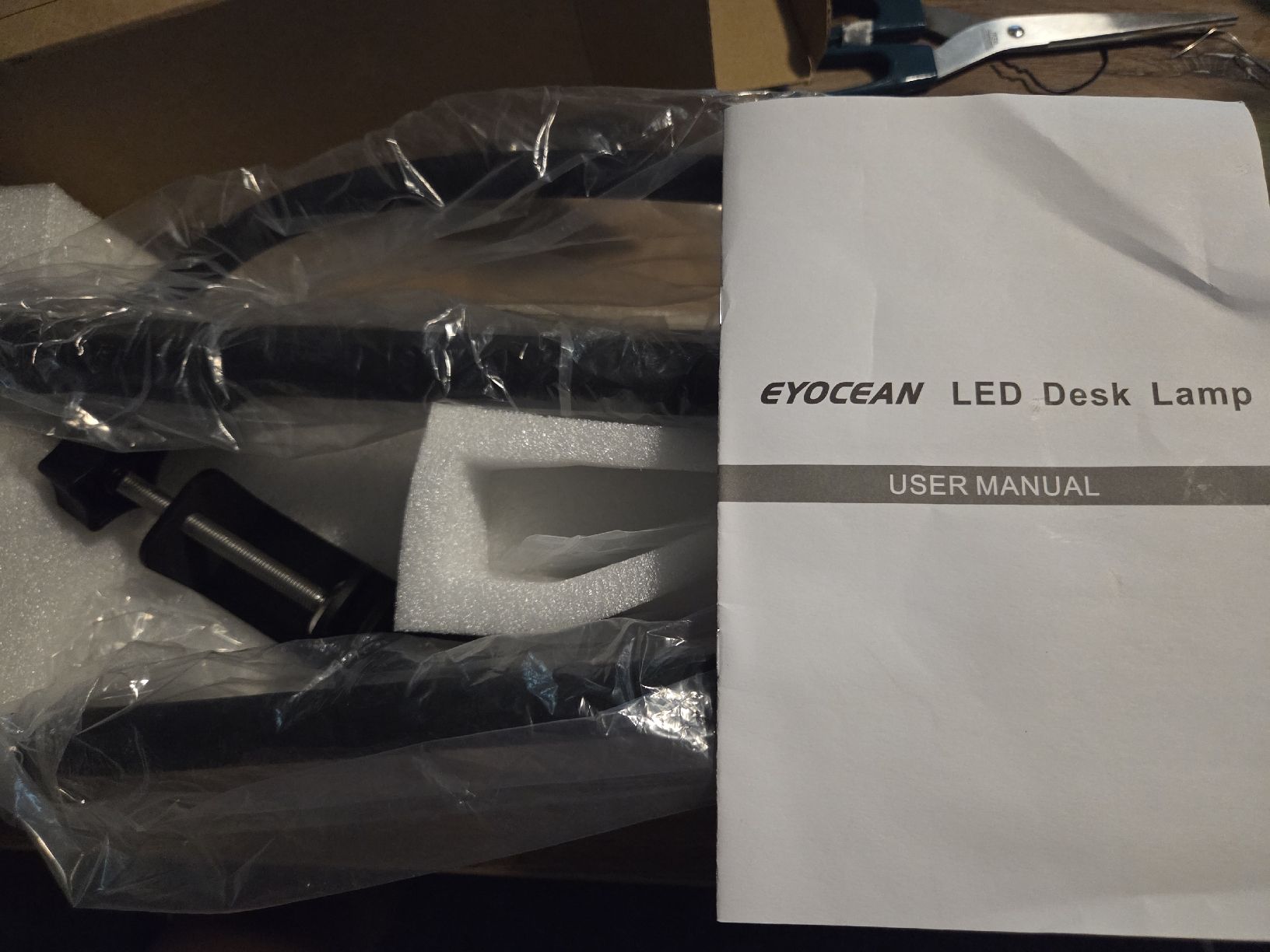 Lampade: EyOcean LED Tischlampe Klemmleuchte – Nuovo e nell'imballaggio originale da Hitzkirch venduto da kae_2j8c 2