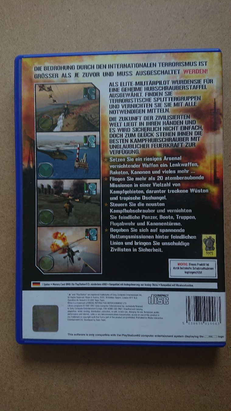 Giochi: Operation Air Assault 2 - PS2 -  – Usato da Chur venduto da FreakofRarity 1