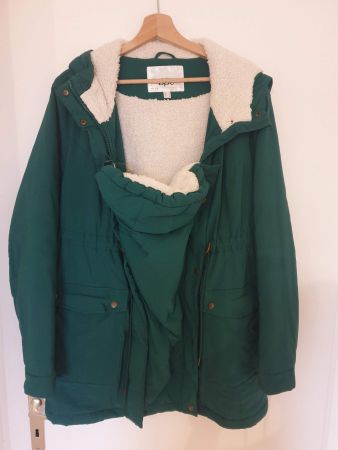Winter Schwangerschaft- und Tragejacke Gr. 42