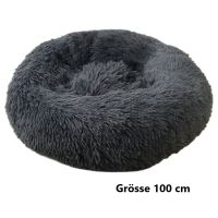 Hundebett Katzenbett Haustierbett 100 cm - Grau