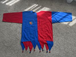 Retro Fasnachtskostüm ROTBLAU FCB / FC Basel 1893