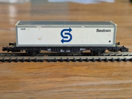 Spur N Güterwagen Seatrain von Fleischmann