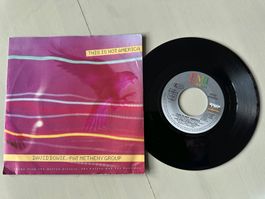 DAVID BOWIE tolle This is not America Single Pat Metheny
