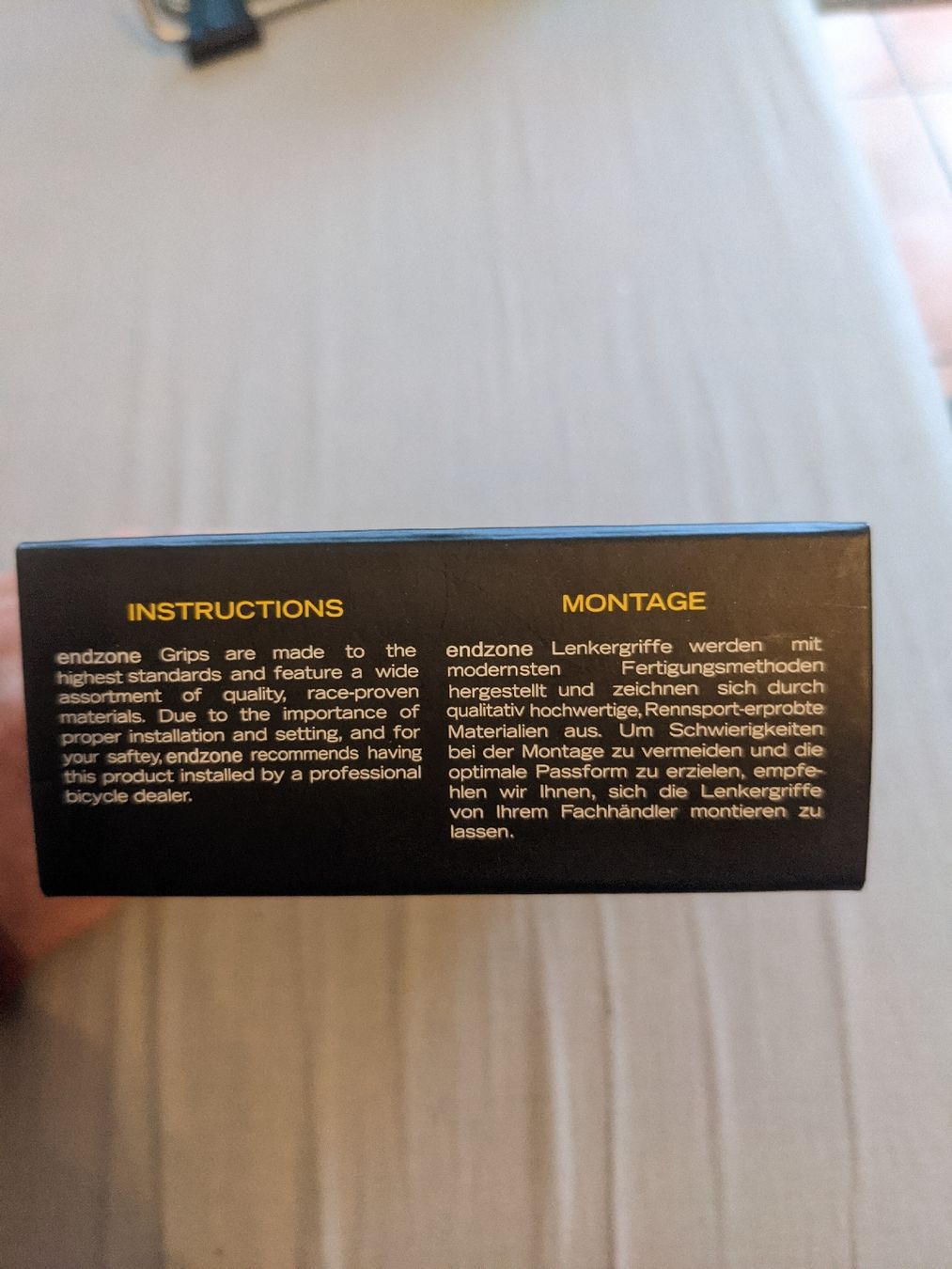 Ersatzteile: Poignée vélo neuves – Neu und originalverpackt aus Crans-Montana von Mlrst 1
