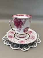 Lomonosov Russisches Porzellan Kaffeetasse, LFZ, Russian