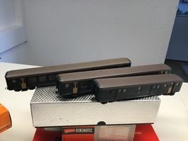 ROCO H0 4137 SBB Leichtstahlwagen, 3 Stück