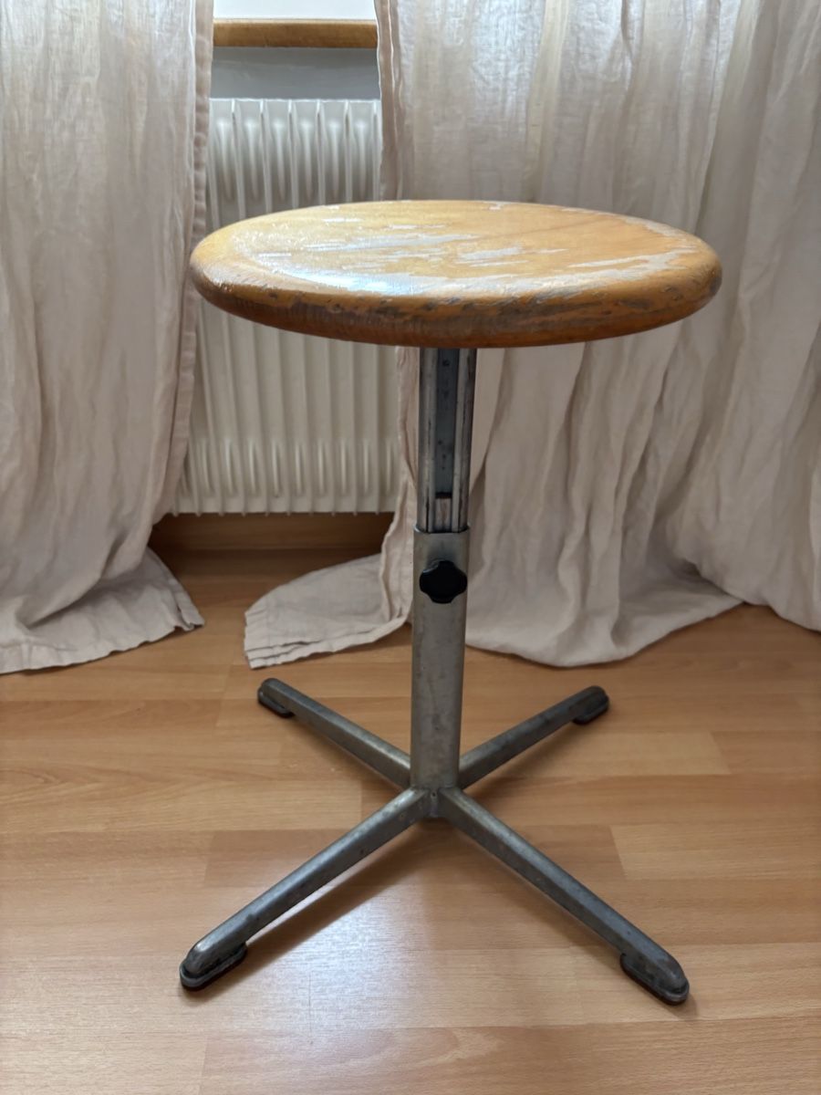 Hocker: Vintage Hocker/ Stuhl – Gebraucht aus Bern von wisemagpie 8
