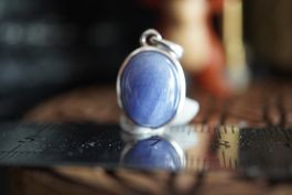 Tansanit  925 Silber 15mm x10mm   Anhänger   by  "TOPSTONE"
