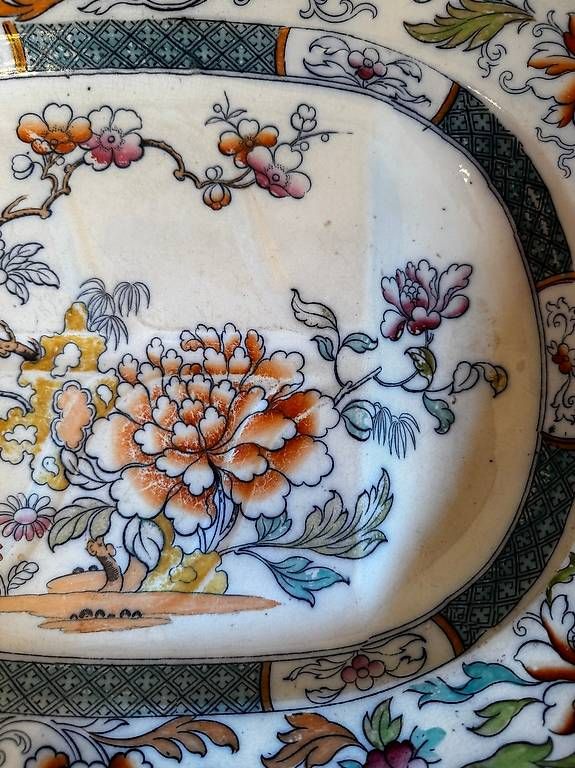 Piatti di portata: Antike Victorianische Fleischplatte – Usato da Zürich venduto da antoineb02 2
