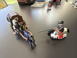 Playmobil Ritterburg Set mit Pferd und Zubehoer gebraucht
