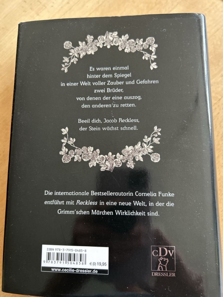 Bücher: Cornelia Funke - Reckless - Steinernes Fleisch, Top Zustand! – Neu (gemäss Beschreibung) aus Thun von Ganesh03 1