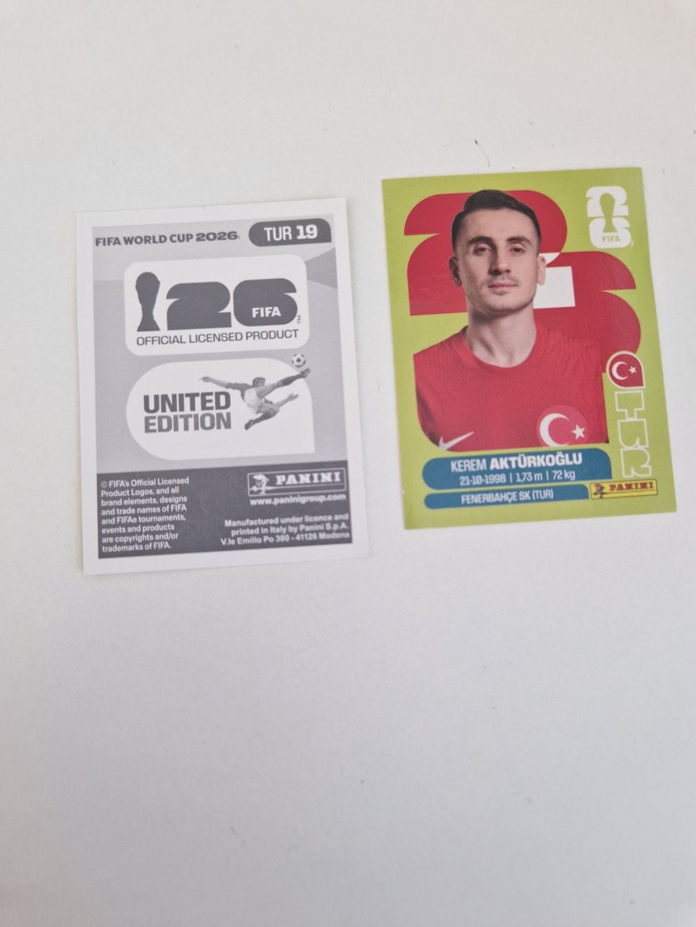 Panini Sammelbilder & Trading cards: Panini Sticker TUR19 – Neu (gemäss Beschreibung) aus Stüsslingen von white_angel86
