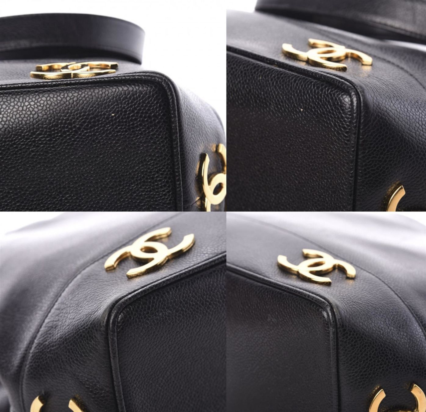 Chanel Borse da donna: Vintage CHANEL Caviar CC Drawstring Bucket Shoulder Tasche – Usato da Cham venduto da Trendy_Outlet 6
