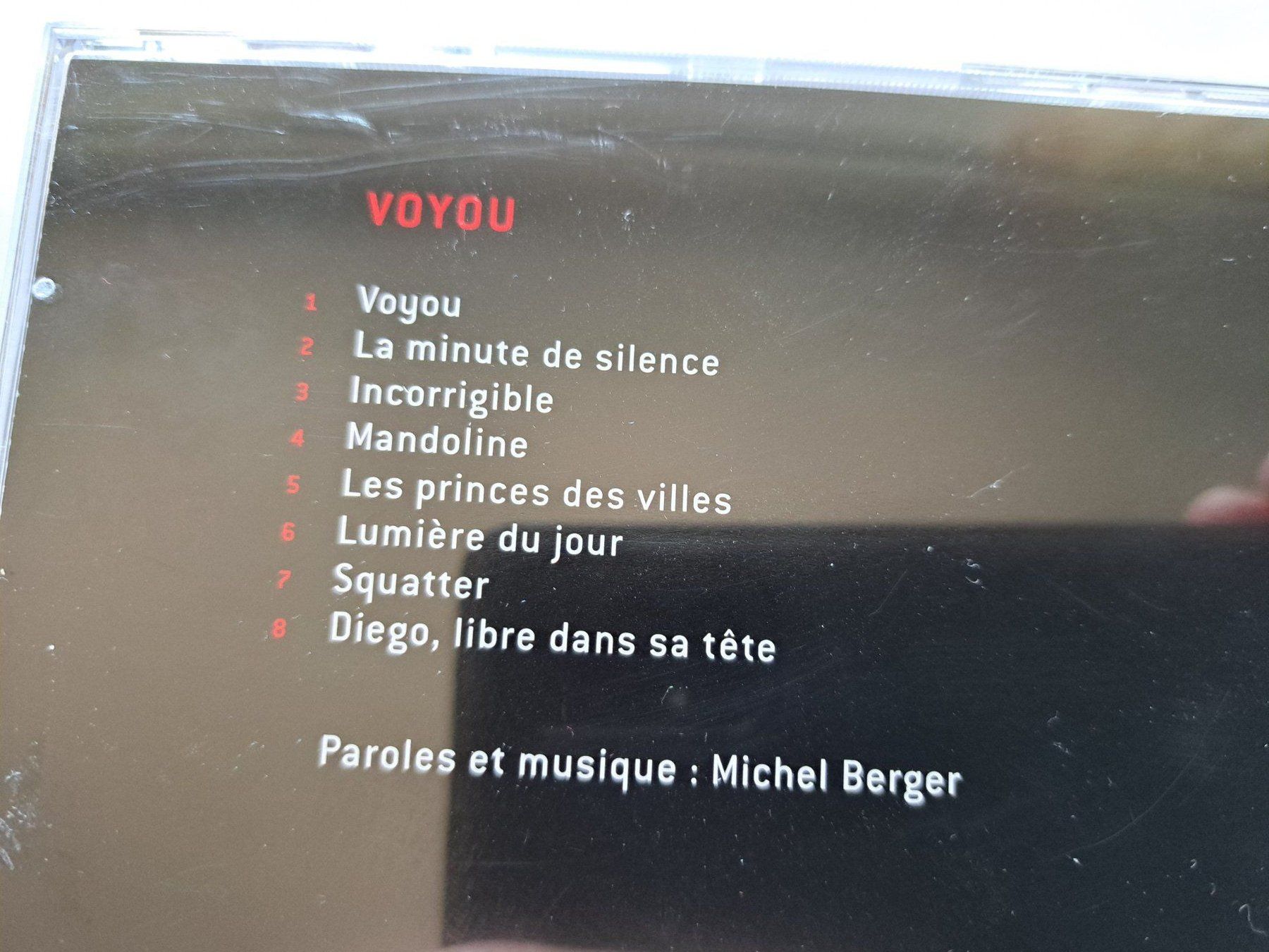 CD: Cd Michel Berger - Voyou – Usato da Pully venduto da bro_n52j 3
