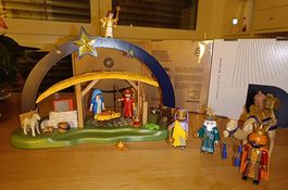 Playmobil Weihnachtskrippe und heilige Drei Könige