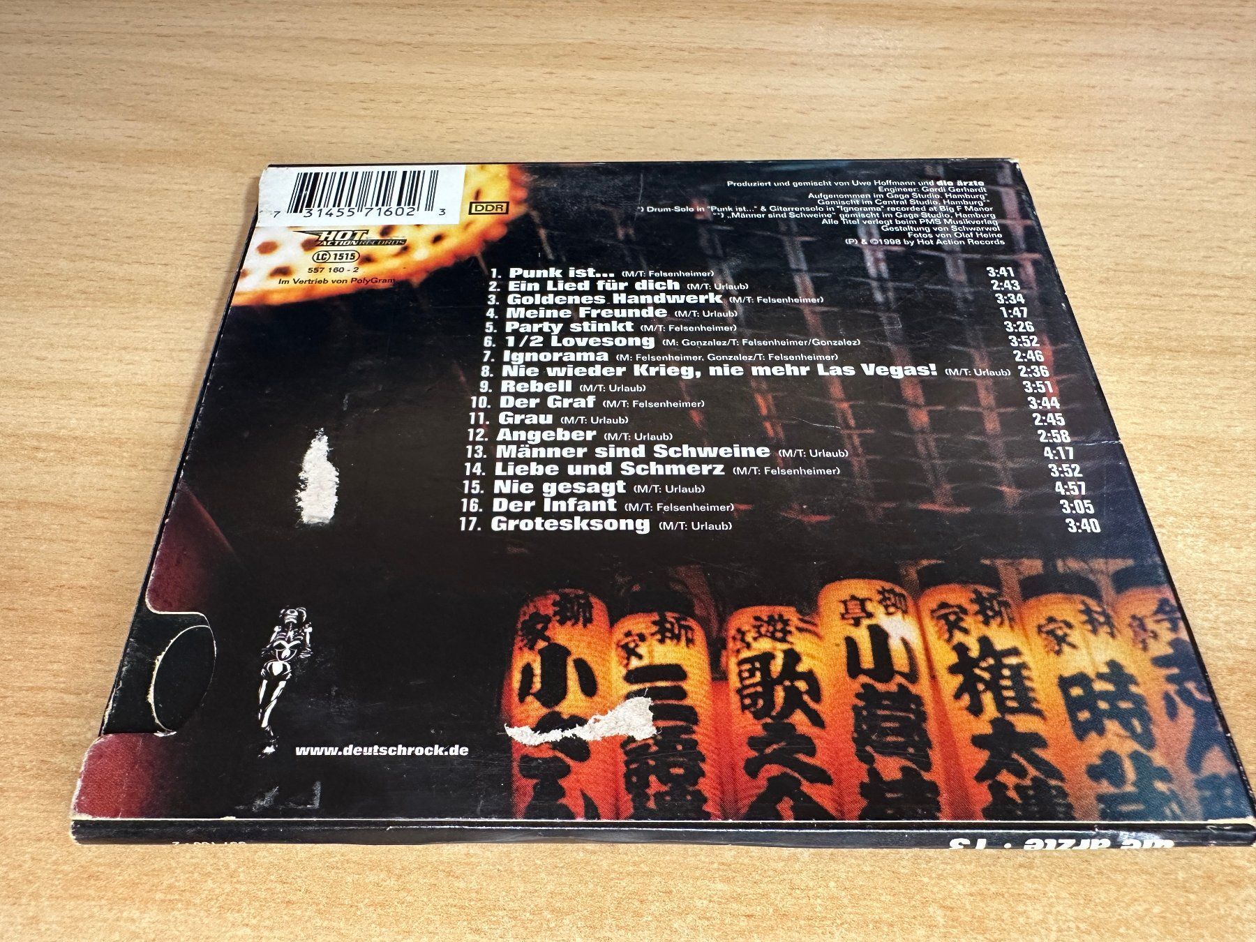 CD: Die Ärzte – 13 – Usato da Rikon im Tösstal venduto da Alpenmutz 1