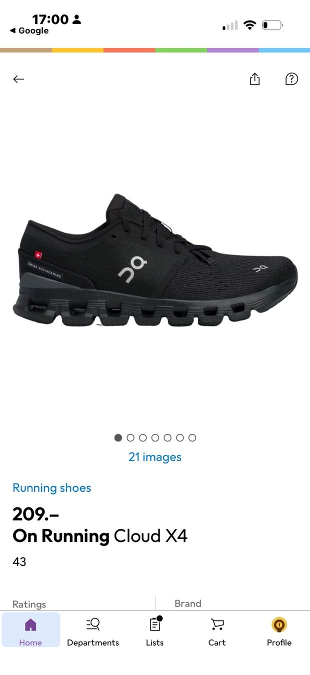 On Scarpe da uomo: On Running Women Cloud X4 – Nuovo e nell'imballaggio originale da Wallisellen venduto da Selin_Achermann 8