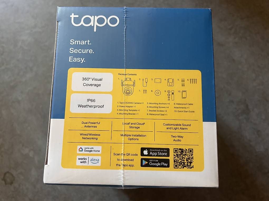 Videocamere: TP-Link Tapo C520WS Überwachungskamera – Nuovo e nell'imballaggio originale da Diepoldsau venduto da Ch-t 3