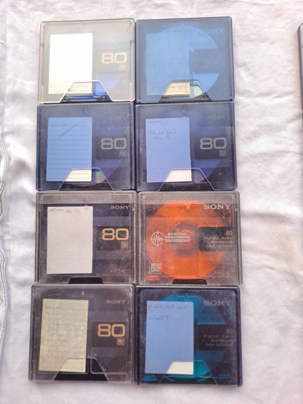 Minidisques: 22 MiniDisc bespielt – D'occasion à Luzern par rekalu 1