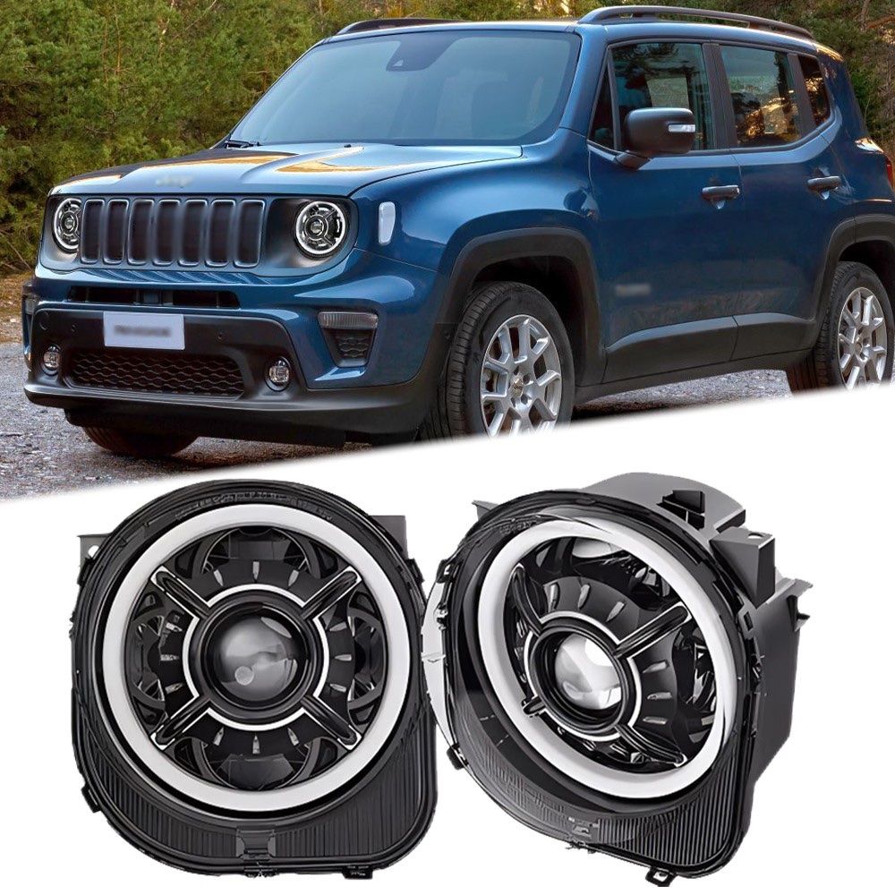 Fari: Led Jeep Scheinwerfer – Nuovo (secondo la descrizione) da Embrach venduto da squarely