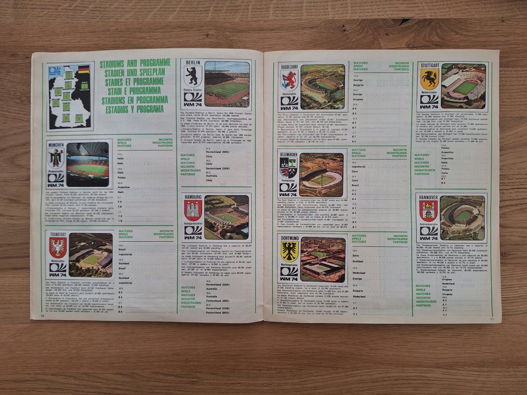 Panini Albums: PANINI WORLD CUP 1974 – D'occasion à St. Gallen par Matrix023 1