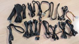 Lot: diverse Kabel für PSU ( Netzteile )