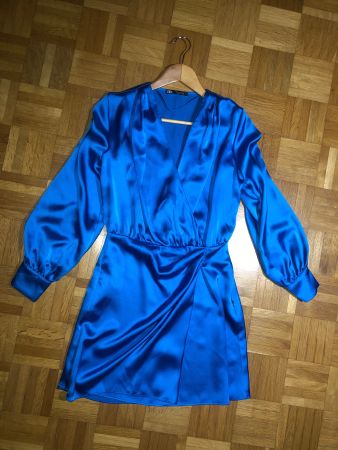 Kleid Zara Satin Gr S