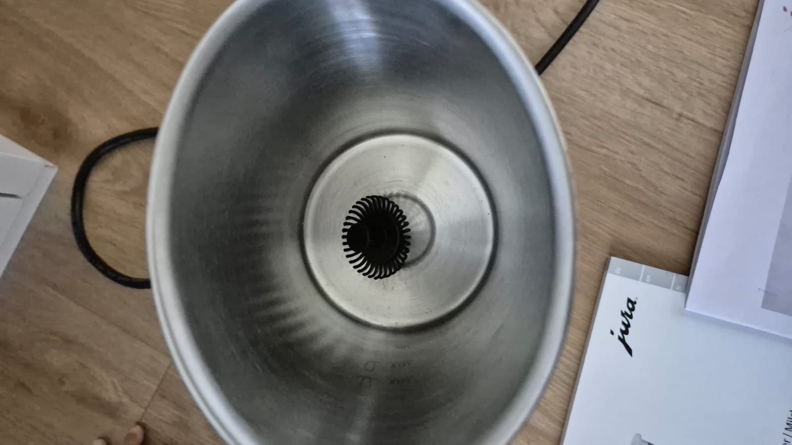 Jura Elettrodomestici da cucina: Jura Automatic Milk Frother Hot & Cold Milchschäumer – Usato da Edlibach venduto da ar-schreinerei 2