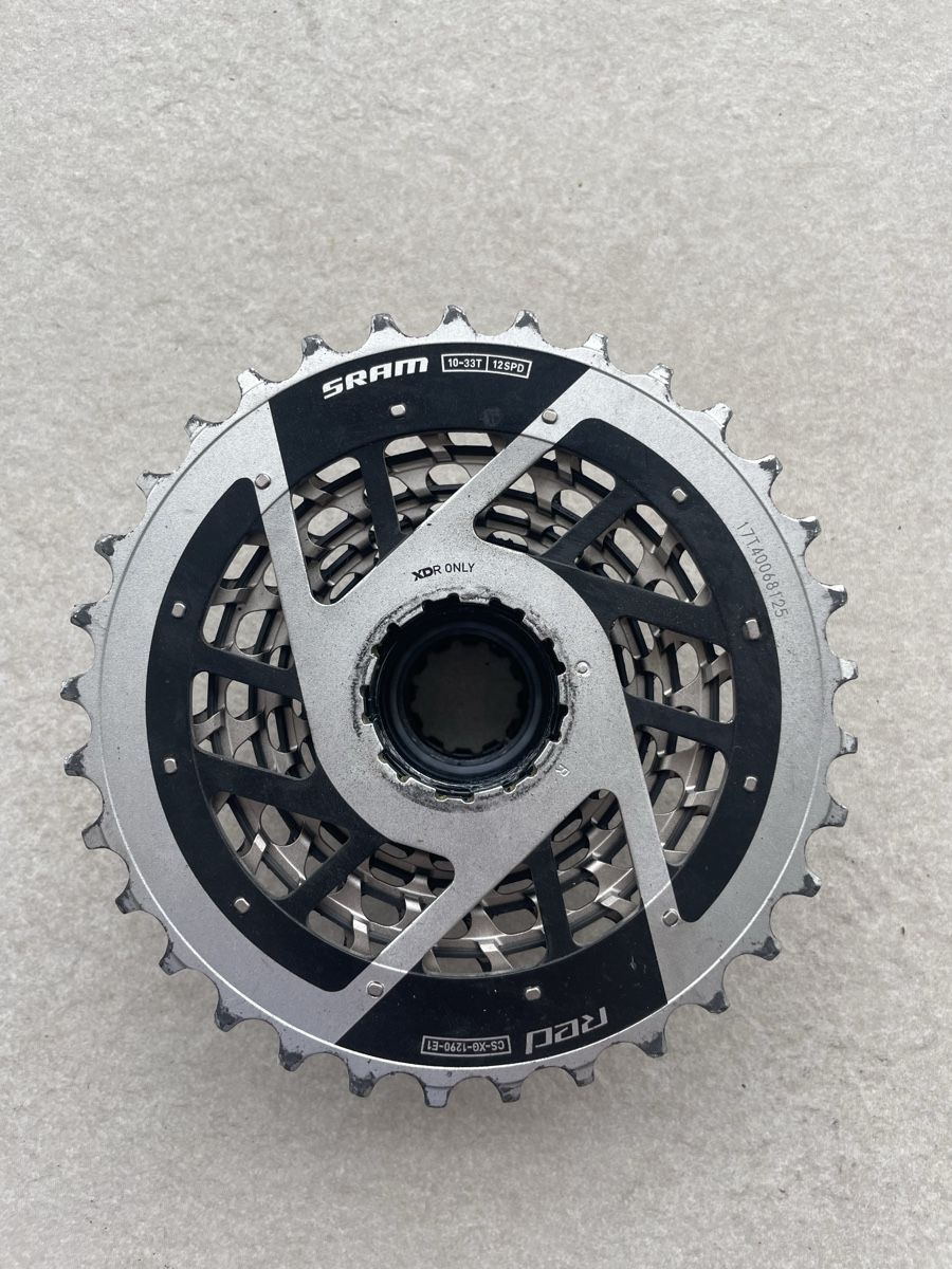Sram Pezzi di ricambio: SRAM RED XDR Kassette 10-33 – Nuovo (secondo la descrizione) da Oberrieden venduto da alpswiss 1