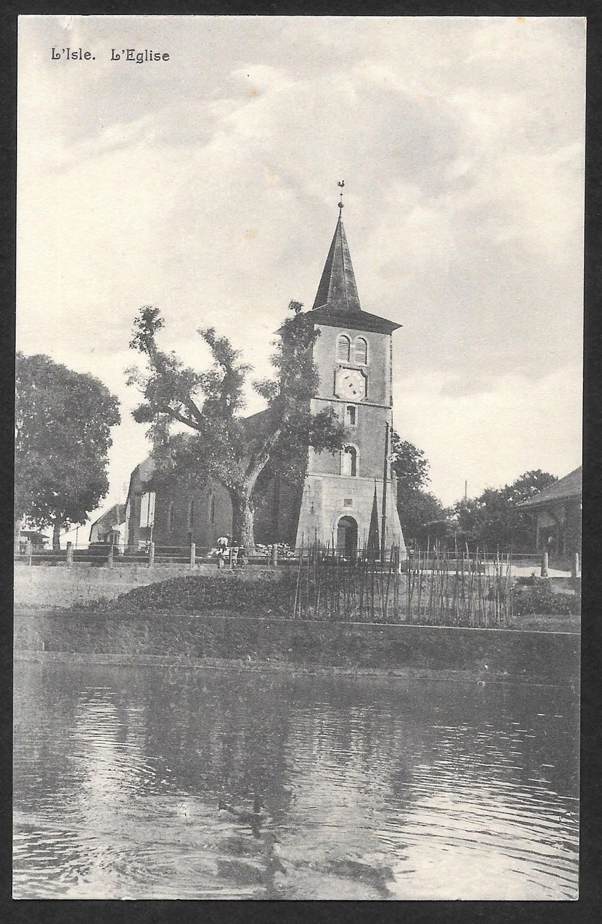 Ansichtskarten: L' Isle L' Eglise – Gebraucht aus Olten von clotaldi