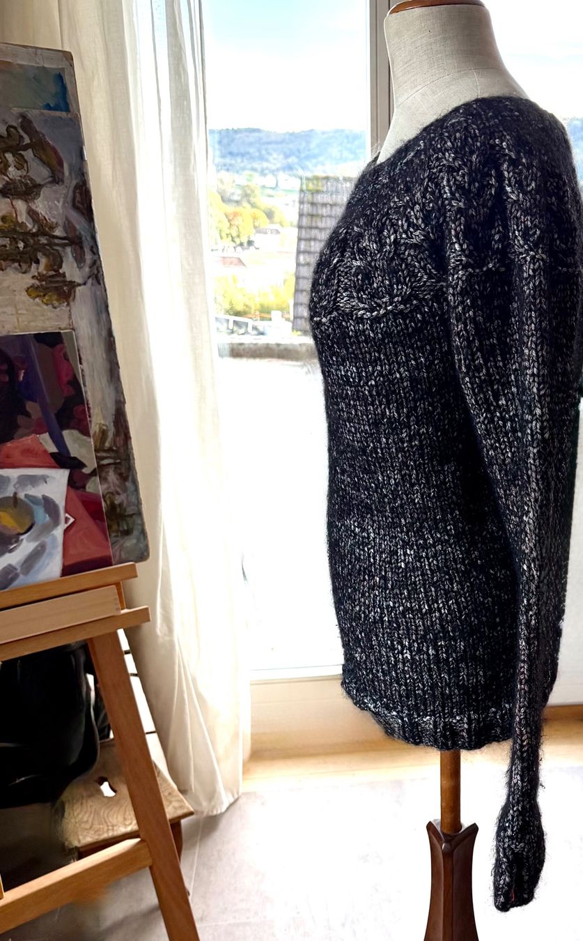 Maglioni & Felpe: Wunderschöner neuer Handstrick-Pullover - Einzelstück! XL – Nuovo (secondo la descrizione) da Schaffhausen venduto da TrouvaillesDeNina 4