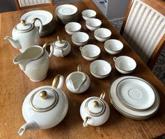 Eschenbach Bavaria Elfenbein Porz. Kaffee-Teeservice 41Teile