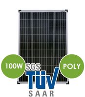Solartronics Solarpanel 100W Polykristal