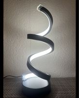 Schicke LED Tischleuchte im Spiral Design - Top Zustand!