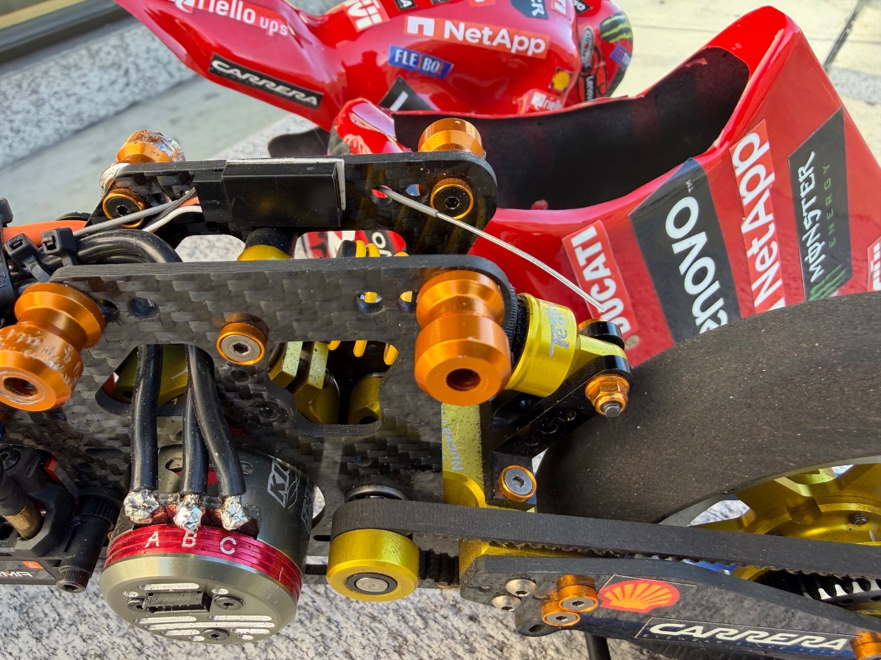 RC Modellbau: Nuova Faor 1:5 Superbike RC Ducati Yamaha HAND MADE in ITALY – Gebraucht aus Chiasso von Carrara-Modellismo 4