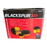 BLACKSPUR 3-teiliges Bohrbuersten Set neu