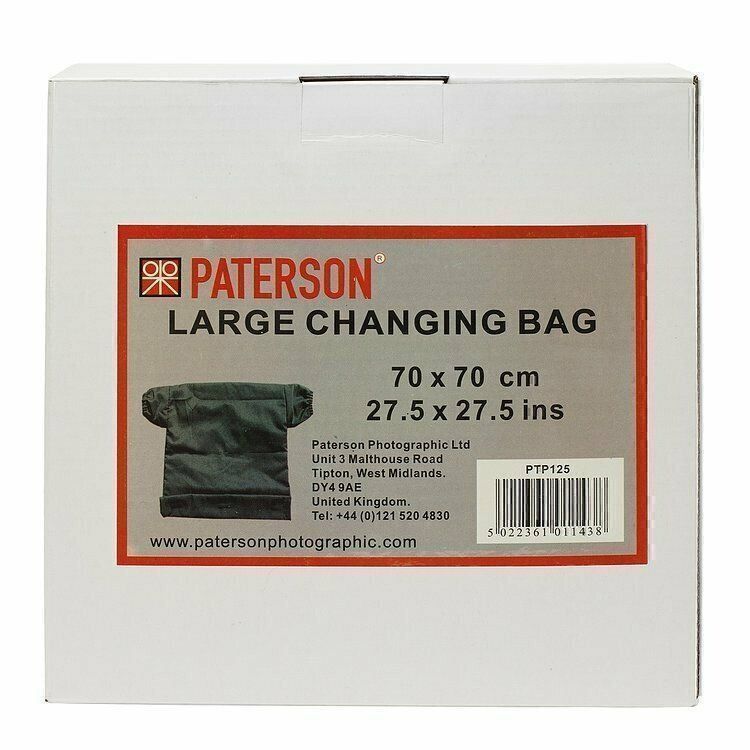 Paterson Photographic Equipment Labor & Dunkelkammer: Paterson Wechselsack 70x70cm 27.5x27.5" – Neu und originalverpackt aus Halden von TopFoto 1
